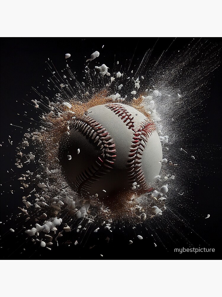 Canvas Print Baseball Ball 