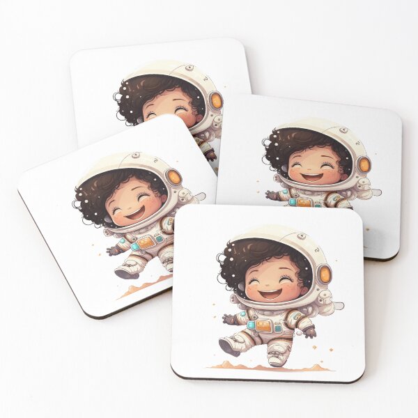 Item preview, cute little astronaut floating designed and sold by farizhilmi.