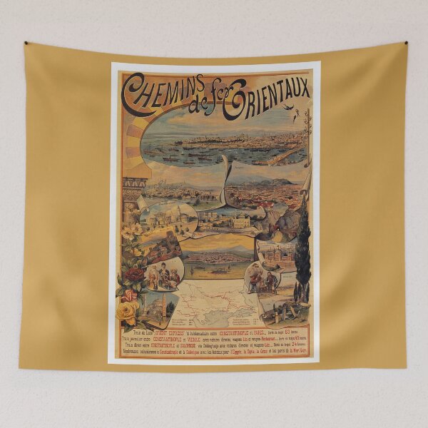 Item preview, 1890s Oriental railways to Constantinople travel  designed and sold by aapshop.