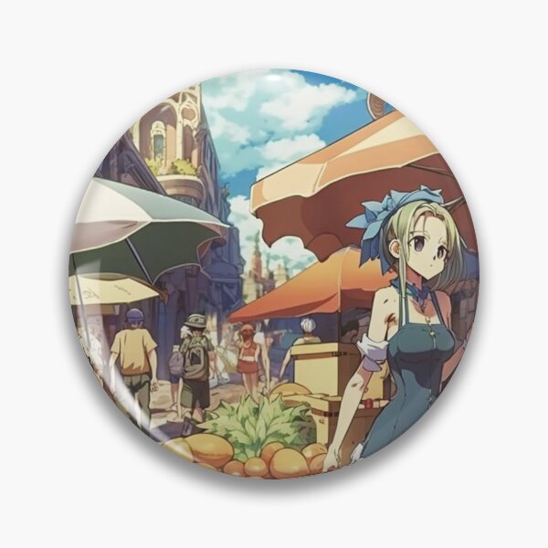 Item preview, Anime City Life - Escena de una calle animada designed and sold by LinearDimension.