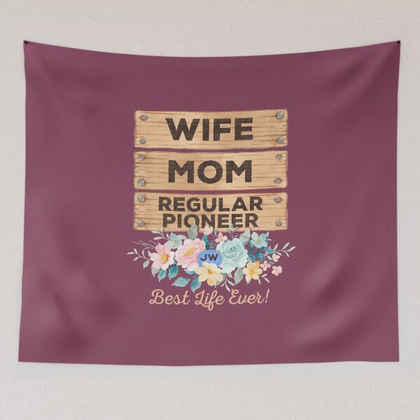Item preview, JW Pioneer Mom; Jehovah's Witnesses Pioneer Service School designed and sold by trustinjehovah.