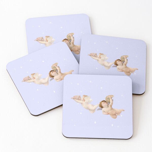 Item preview, Softgirl Antique Cherub Angel Pale Lilac designed and sold by Femme Pastel Collective.