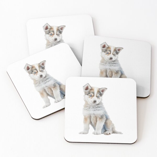 Item preview, Siberian Husky Puppy designed and sold by hyperweave.
