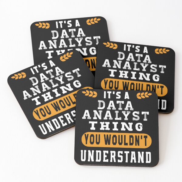 Item preview, IT'S a Data Analyst THING YOU WOULDN'T UNDERSTAND designed and sold by ZEDSOU ⭐⭐⭐⭐⭐.