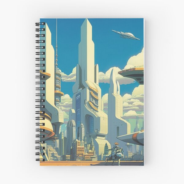 Item preview,  paisaje urbano futurista designed and sold by LinearDimension.