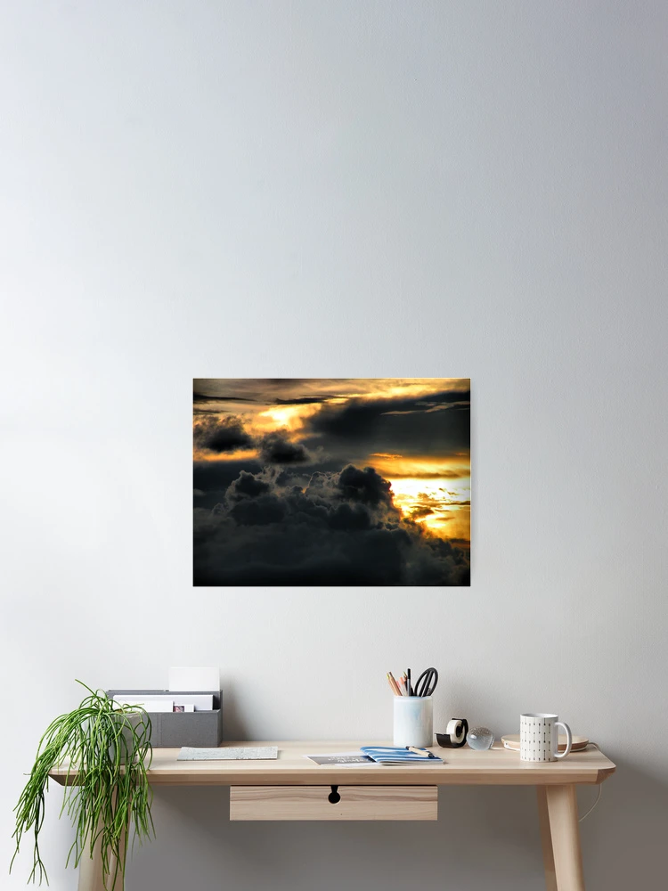 Imagen 2 de 3, Póster con la obra Sad sky, diseñada y vendida por " RiSH ".