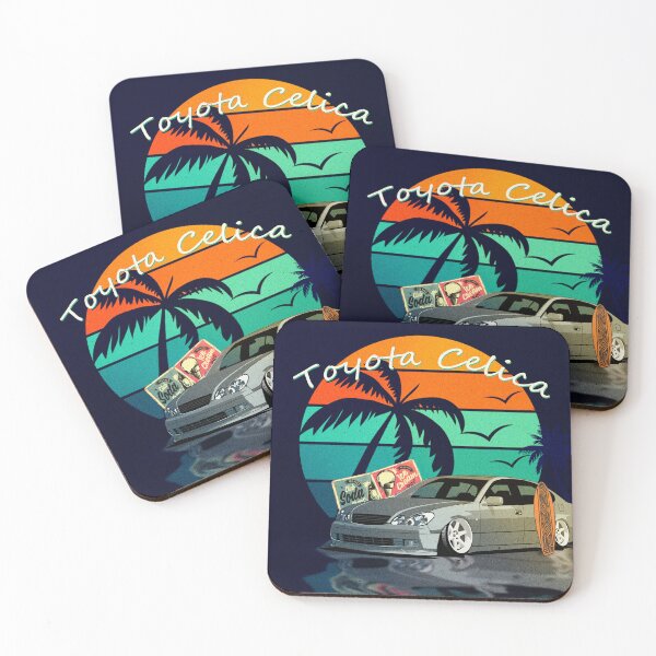 Item preview, Vintage Toyota Celica designed and sold by WowArtMania.