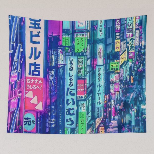 Item preview, Tokyo Nightscape: A Dazzling Symphony of Lights designed and sold by trendarmy.