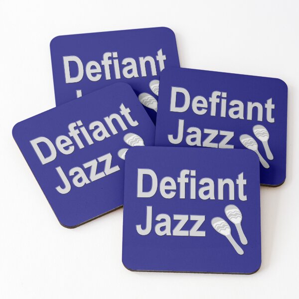 Item preview, Defiant Jazz with Maracas Grey designed and sold by Karen Simon.