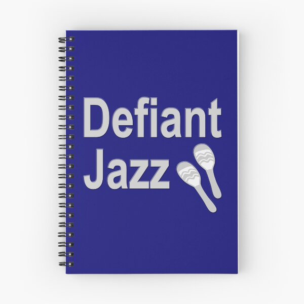 Item preview, Defiant Jazz with Maracas Grey designed and sold by Karen Simon.