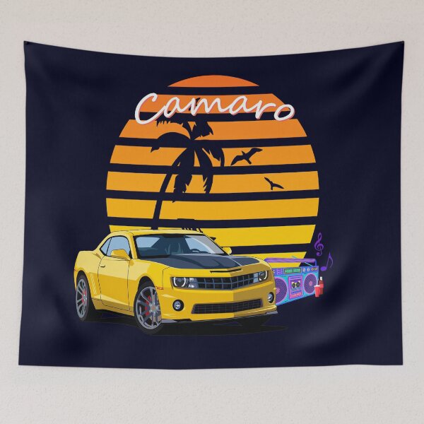 Item preview, Retro Chevrolet Camaro designed and sold by WowArtMania.
