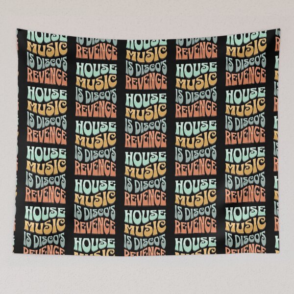 Item preview, HOUSE MUSIC  - HOUSE MUSIC IS DISCO'S REVENGE (Groovy Edition)  designed and sold by Discothreadz.