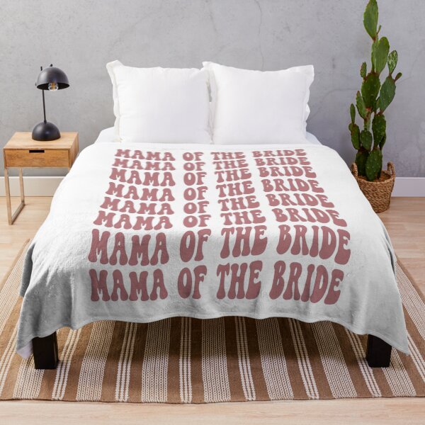 Item preview, Mother of the Bride Dusty Pink Retro Graphic Bridal Party Gifts for Bachelorette Party designed and sold by mysticblvd.