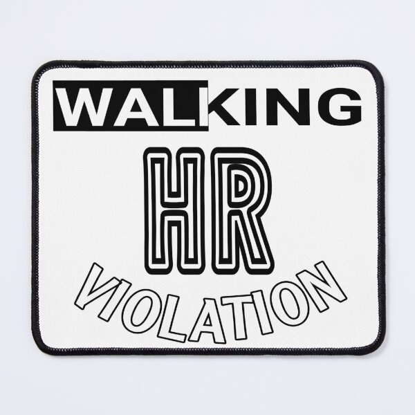 Item preview, WALKING HR VIOLATION Shirt designed and sold by Vector_Vibes.