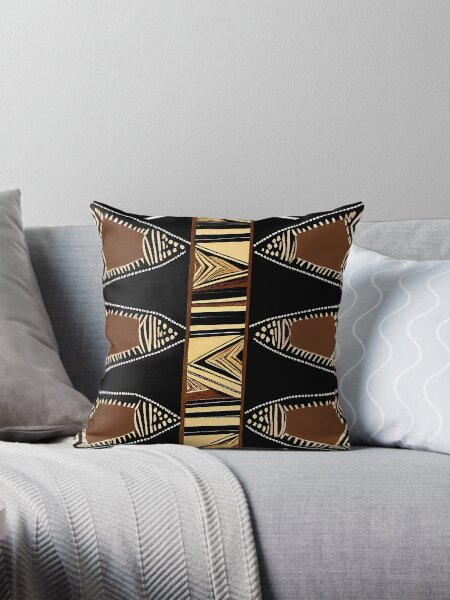 Item preview, Vintage Design African Mud Cloth Artwork designed and sold by Jox Nguyen.