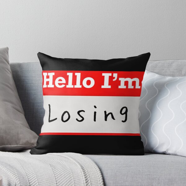 Item preview, Hello I’m “Losing” - Name tag designed and sold by SirZeus.
