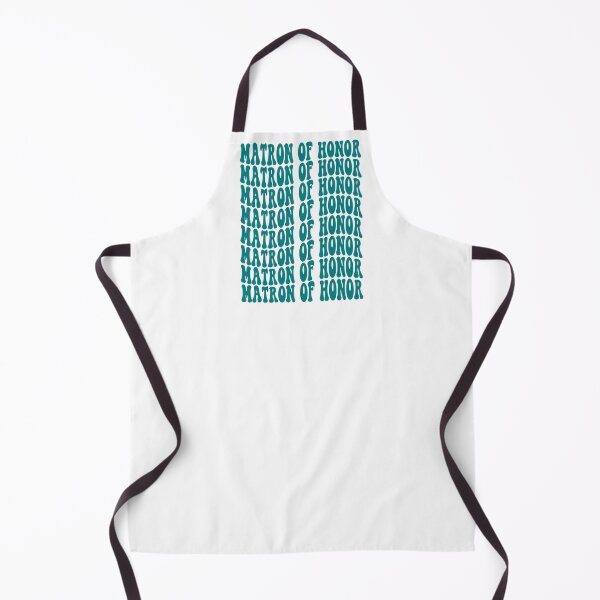 Item preview, Matron of Honor Teal Retro Graphic Bridal Party Gifts for Bachelorette Party designed and sold by mysticblvd.