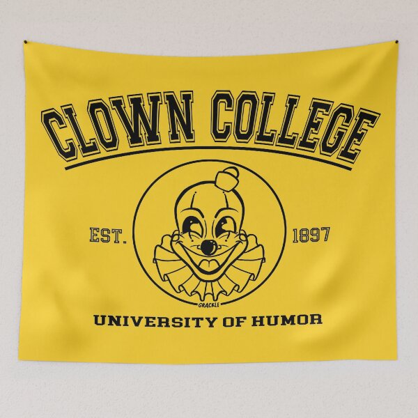 Item preview, Clown College Alumni (Dark Version) designed and sold by JanGrackle.