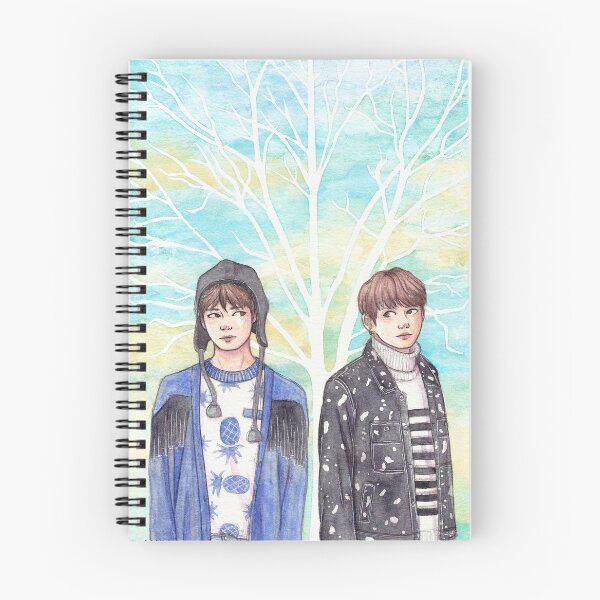 Item preview, Vkook Spring Day designed and sold by goldfiish.
