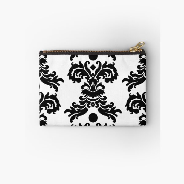 Item preview, Black and white vertical digital drawing of an abstract flower illustration designed and sold by nigellas.