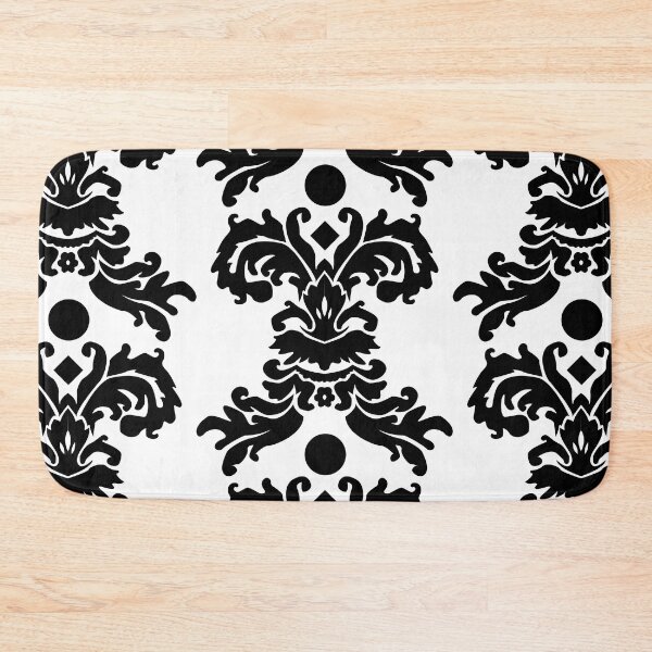 Item preview, Black and white vertical digital drawing of an abstract flower illustration designed and sold by nigellas.