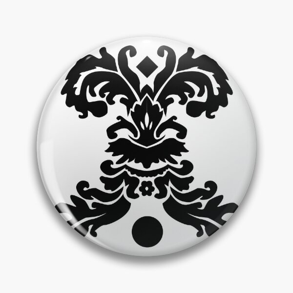 Item preview, Black and white vertical digital drawing of an abstract flower illustration designed and sold by nigellas.