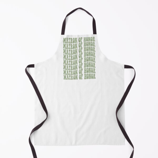 Item preview, Matron of Honor Sage Green Retro Graphic Bridal Party Gifts for Bachelorette Party designed and sold by mysticblvd.