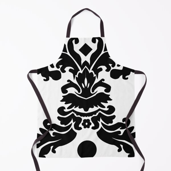 Item preview, Black and white vertical digital drawing of an abstract flower illustration designed and sold by nigellas.