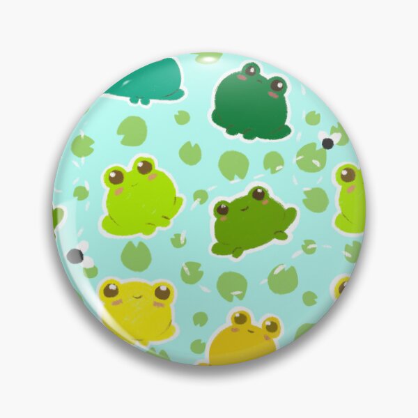 Item preview, Froggy pattern designed and sold by AngelCatStudios.