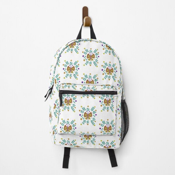Item preview, Yellow cute flower butterfly in a floral garden designed and sold by Kaushlydraw.