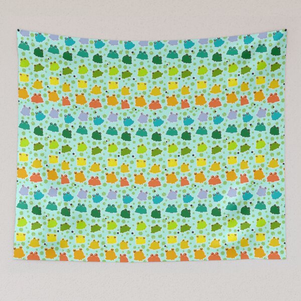 Item preview, Froggy pattern designed and sold by AngelCatStudios.
