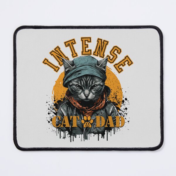 Item preview, INSTENSE CAT DAD Feline Design designed and sold by ej-sulu.