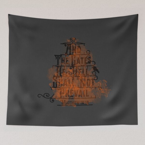 Item preview, And The Gates Of Hell Shall Not Prevail designed and sold by miyagifactory.