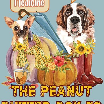 The Peanut Butter Box Is Here: Doggy Duo Version Funny St. Bernard Dog  Commercial Humor Pet Mat for Sale by JoyOfHopeStore