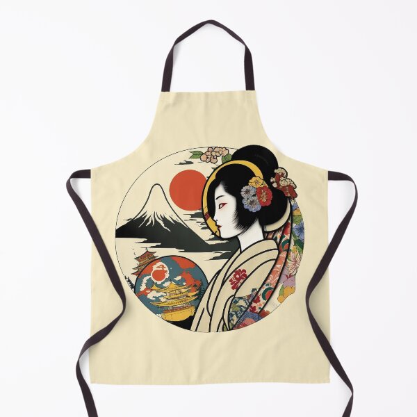Item preview, Floral Kimono and Mt Fuji designed and sold by Designed Resistance.