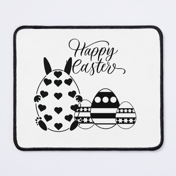 Item preview, Happy Easter black and white designed and sold by GJ-Creations.
