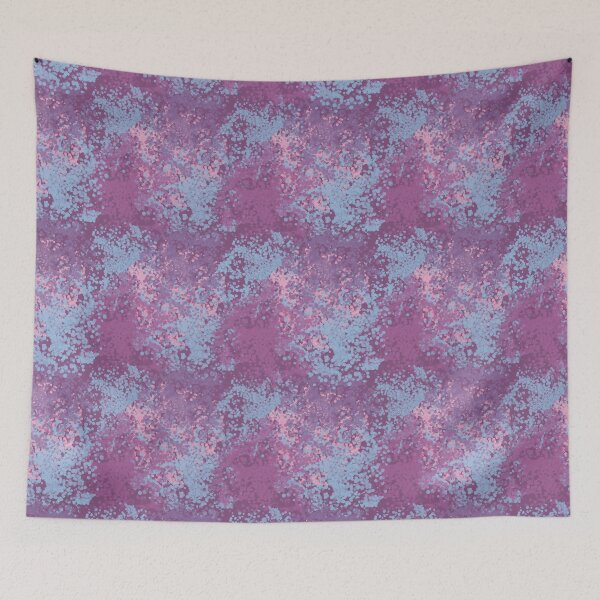 Item preview, Beautiful Abstract Flower Blossoms in the Rain Seamless Surface Pattern designed and sold by MoePark.