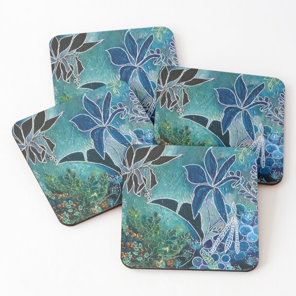 Item preview, Garden blues designed and sold by Avril Jeeves.