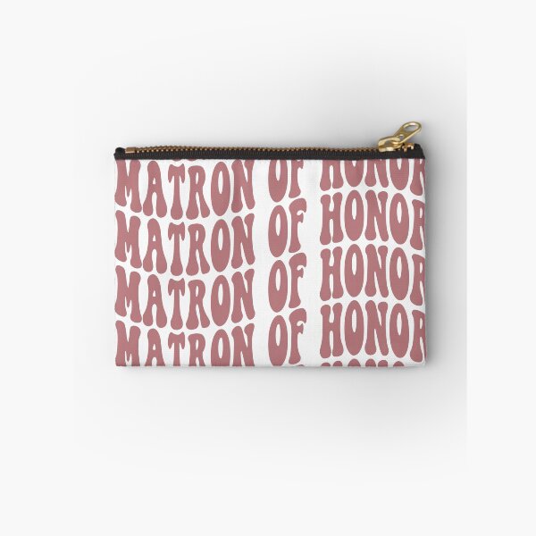 Item preview, Matron of Honor Dusty Pink Retro Graphic Bridal Party Gifts for Bachelorette Party designed and sold by mysticblvd.
