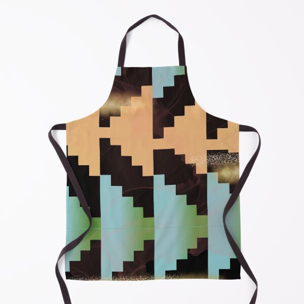 Item preview, Geometric color of brown and blue designed and sold by andrasdesignssss.