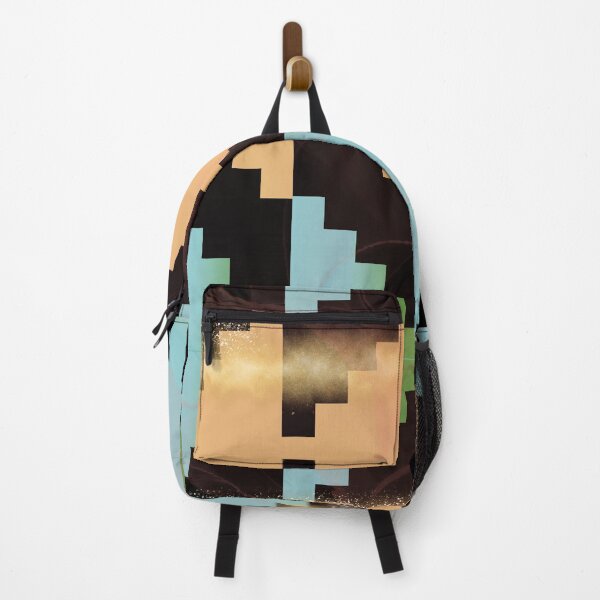 Item preview, Geometric color of brown and blue designed and sold by andrasdesignssss.