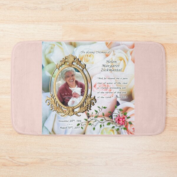 Item preview, Helen Margaret Zickmantel ~ Memorial Plaque designed and sold by MasterJames.