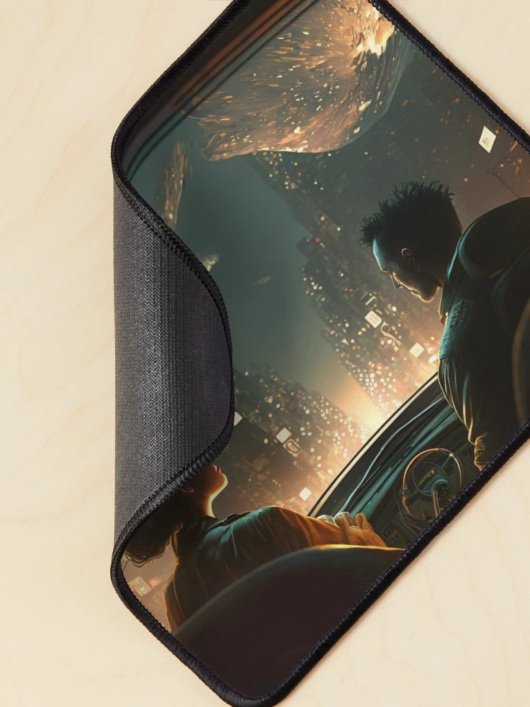 Thumbnail 2 of 5, Mouse Pad, The Ride designed and sold by RicoInStudios.