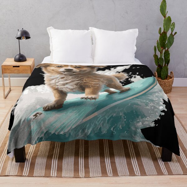 Item preview, The coolest surf rider - Beach Dog designed and sold by Artocity99.