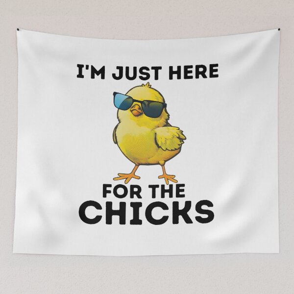 Item preview, I'm Just Here For The Chicks Cool Easter Boys Kids Toddler designed and sold by PronteraDesign.