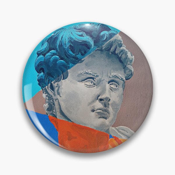 Item preview, Multicolor David by Michelangelo Painting  designed and sold by crystallinesoup.