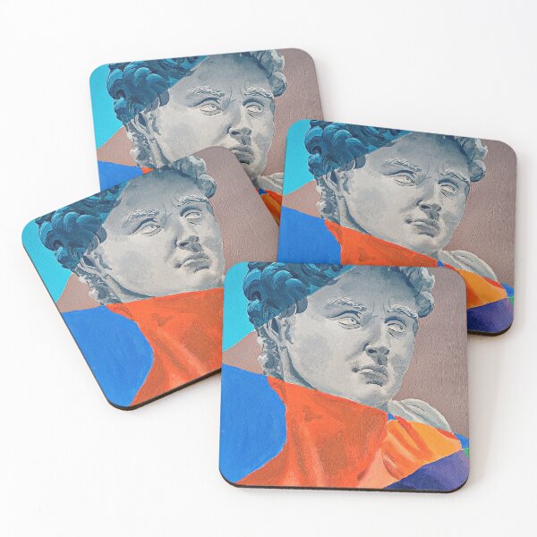 Item preview, Multicolor David by Michelangelo Painting  designed and sold by crystallinesoup.
