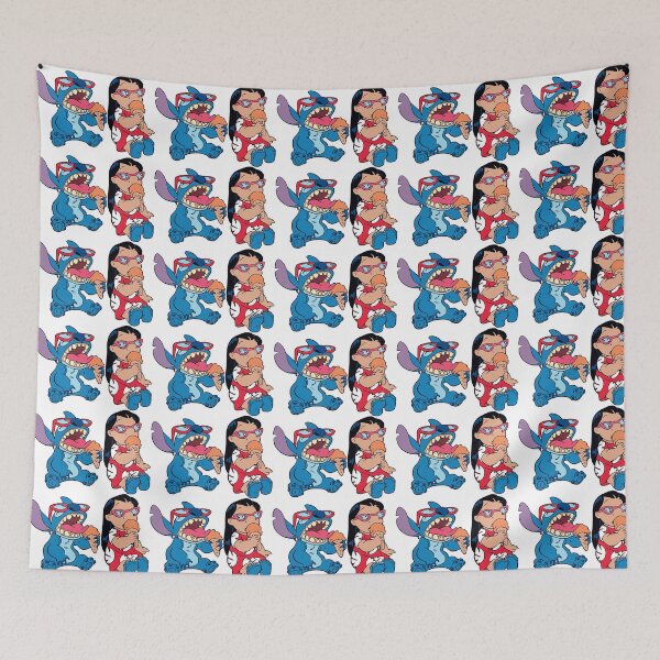 Item preview, Lilo and Stitch with Ice Cream designed and sold by CaptainPhoenixR.
