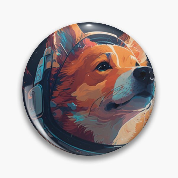 Item preview, Astronaut Dog in Space designed and sold by mikopinsigne.