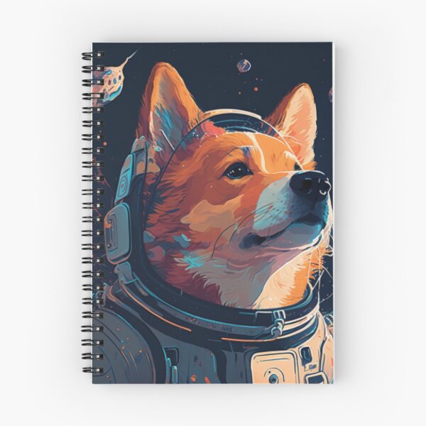 Item preview, Astronaut Dog in Space designed and sold by mikopinsigne.